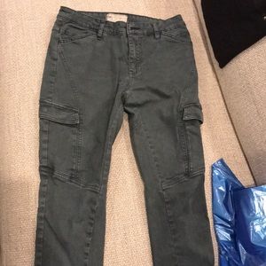 Free people cargo skinny pants